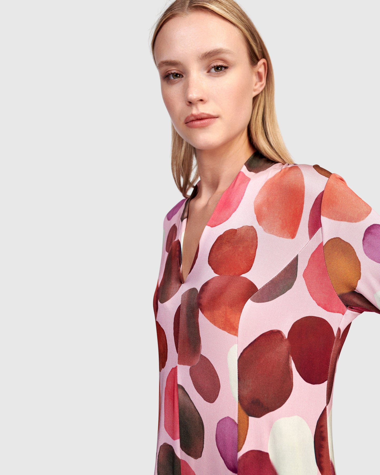 שמלה נסיכה בועות מג'נטה