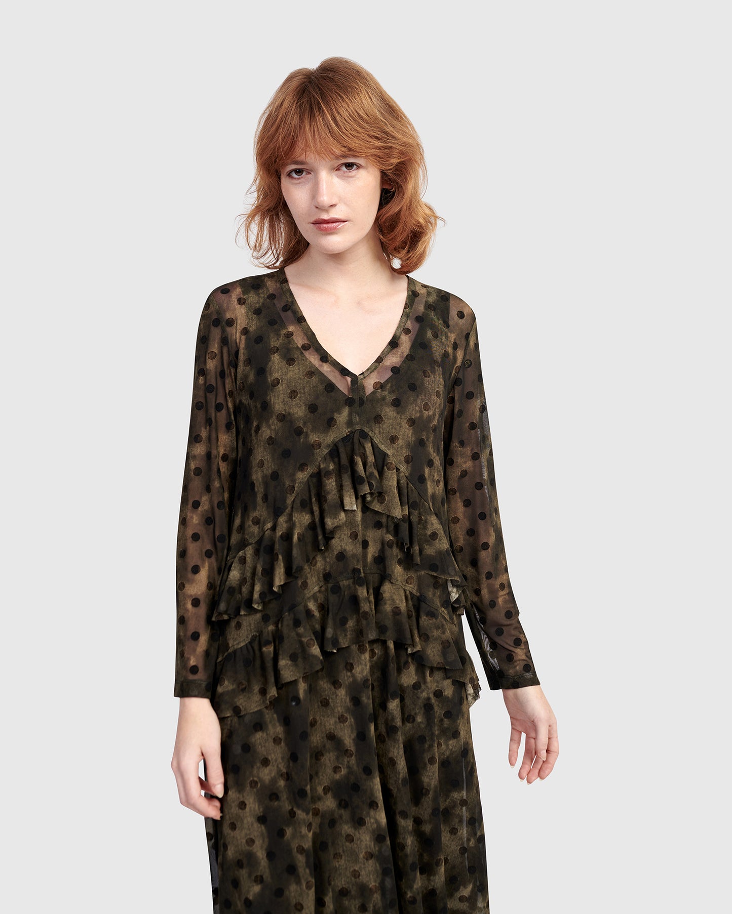 שמלה אורבן דנטל נקודות