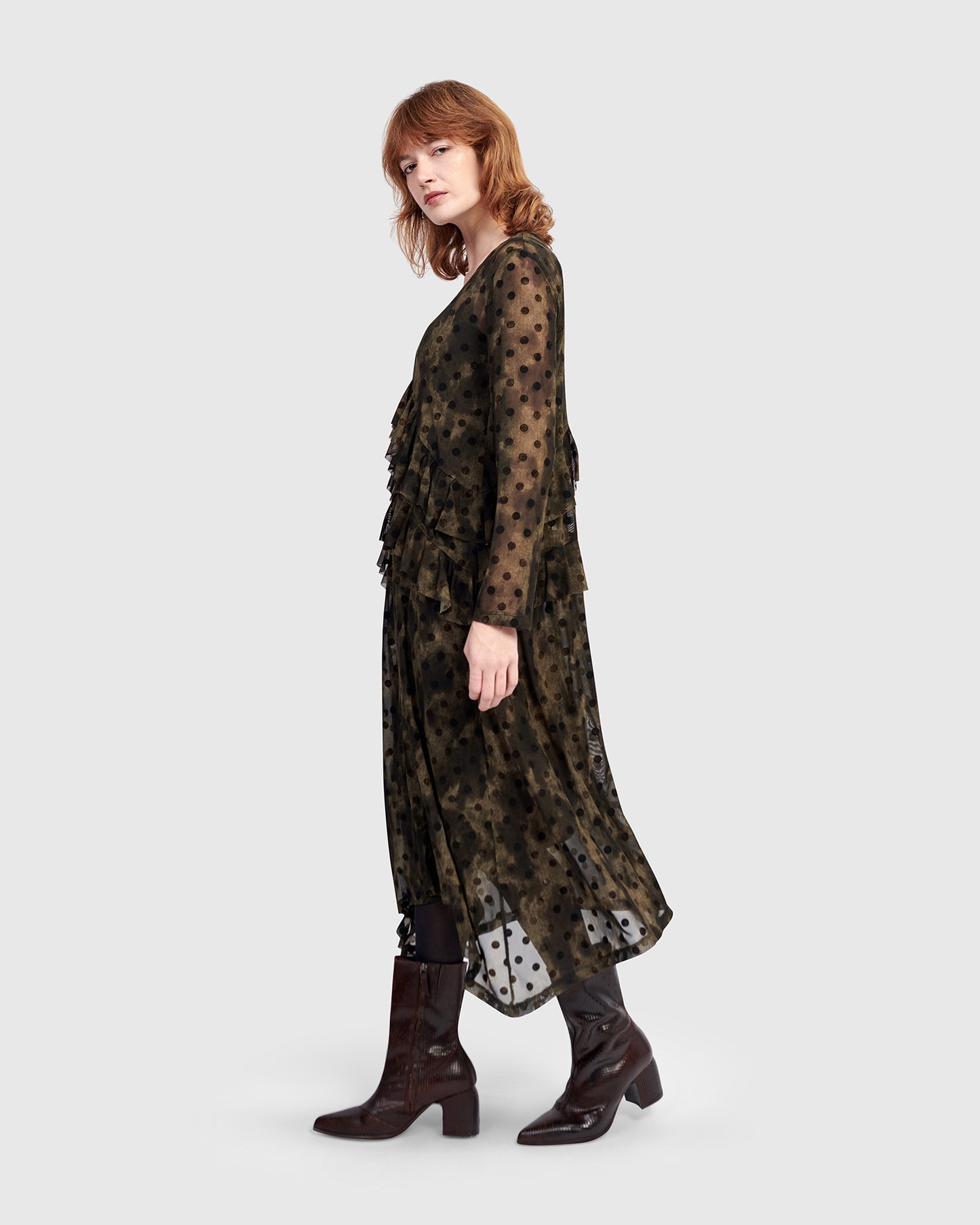 שמלה אורבן דנטל נקודות