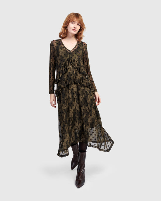 שמלה אורבן דנטל נקודות