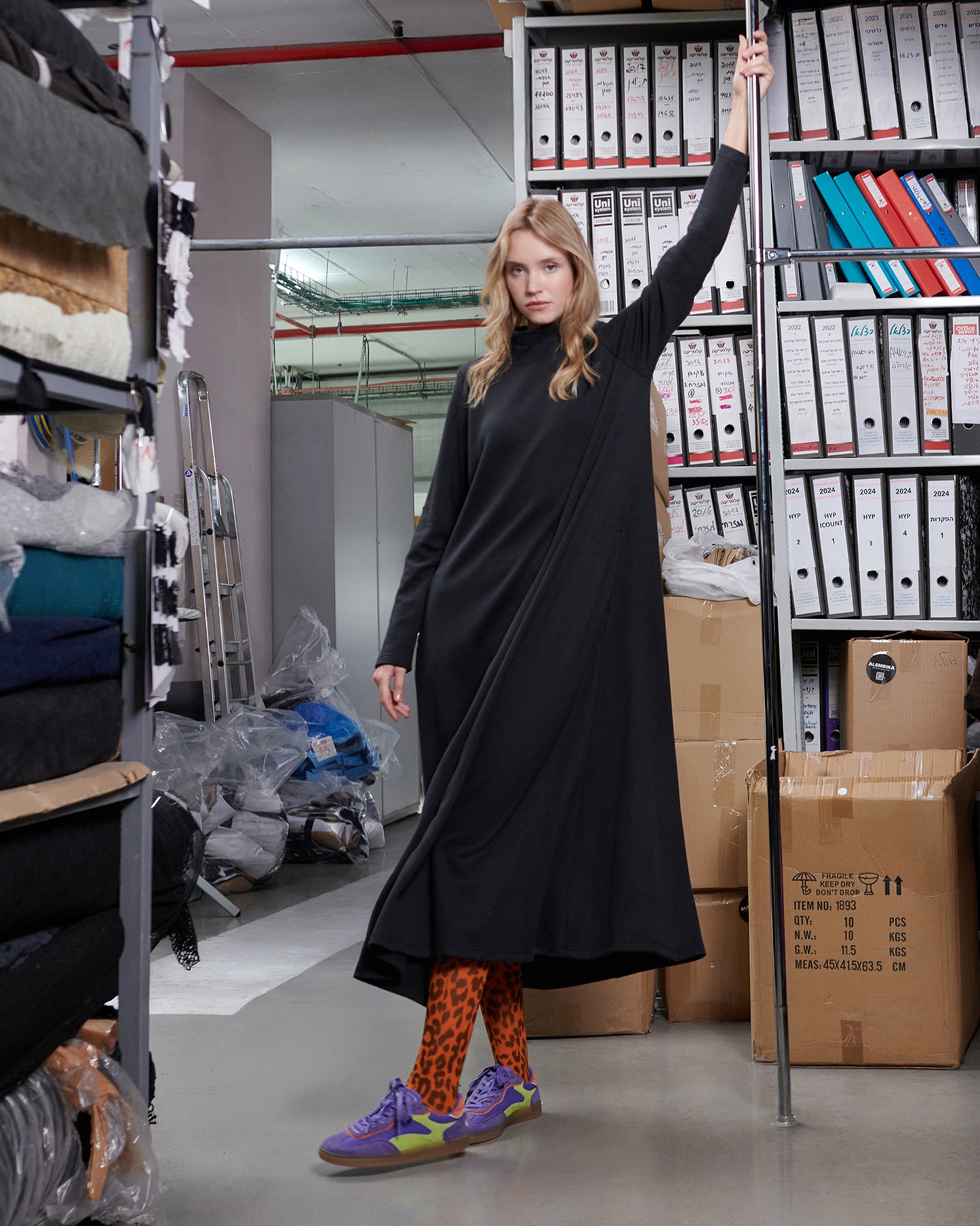 שמלה אורבן גולף שחורה