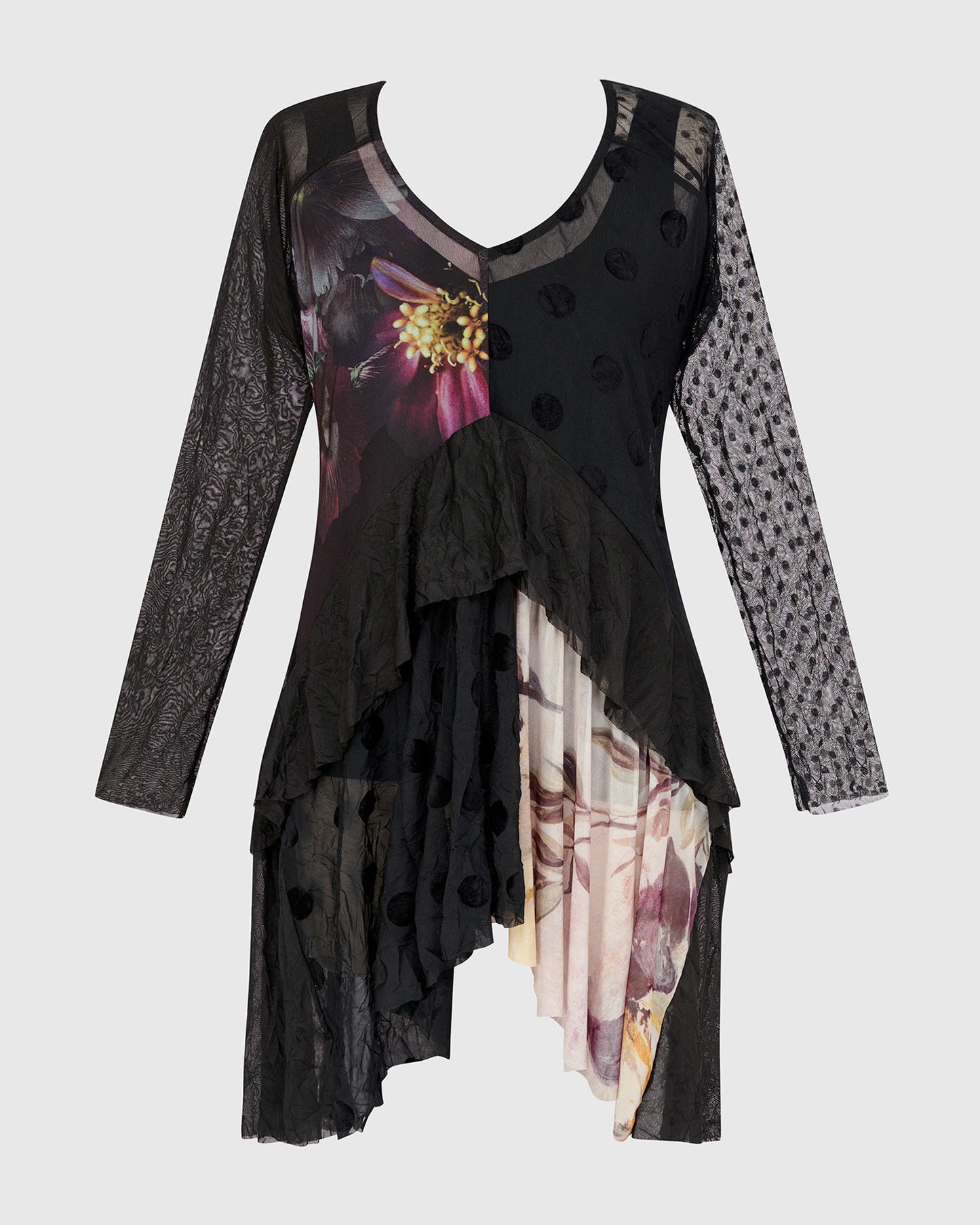 טוניקה אפטר דארק לילי שחורה