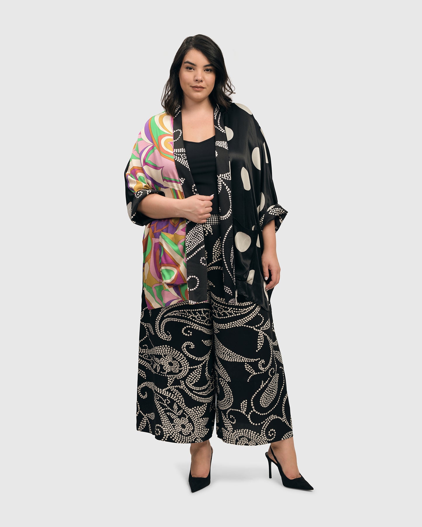 מכנסי חצאית נקודות