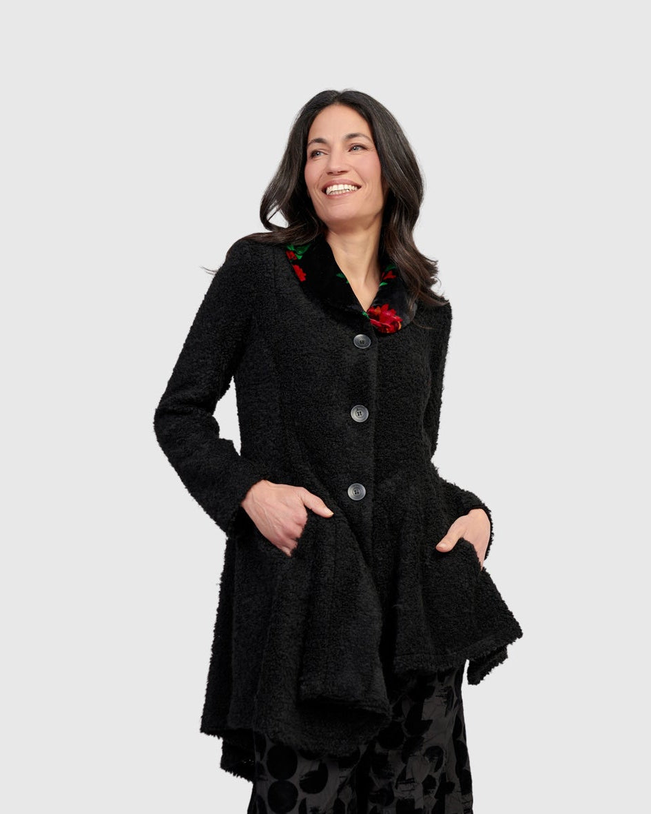 ז'קט רומנטי פרחוני