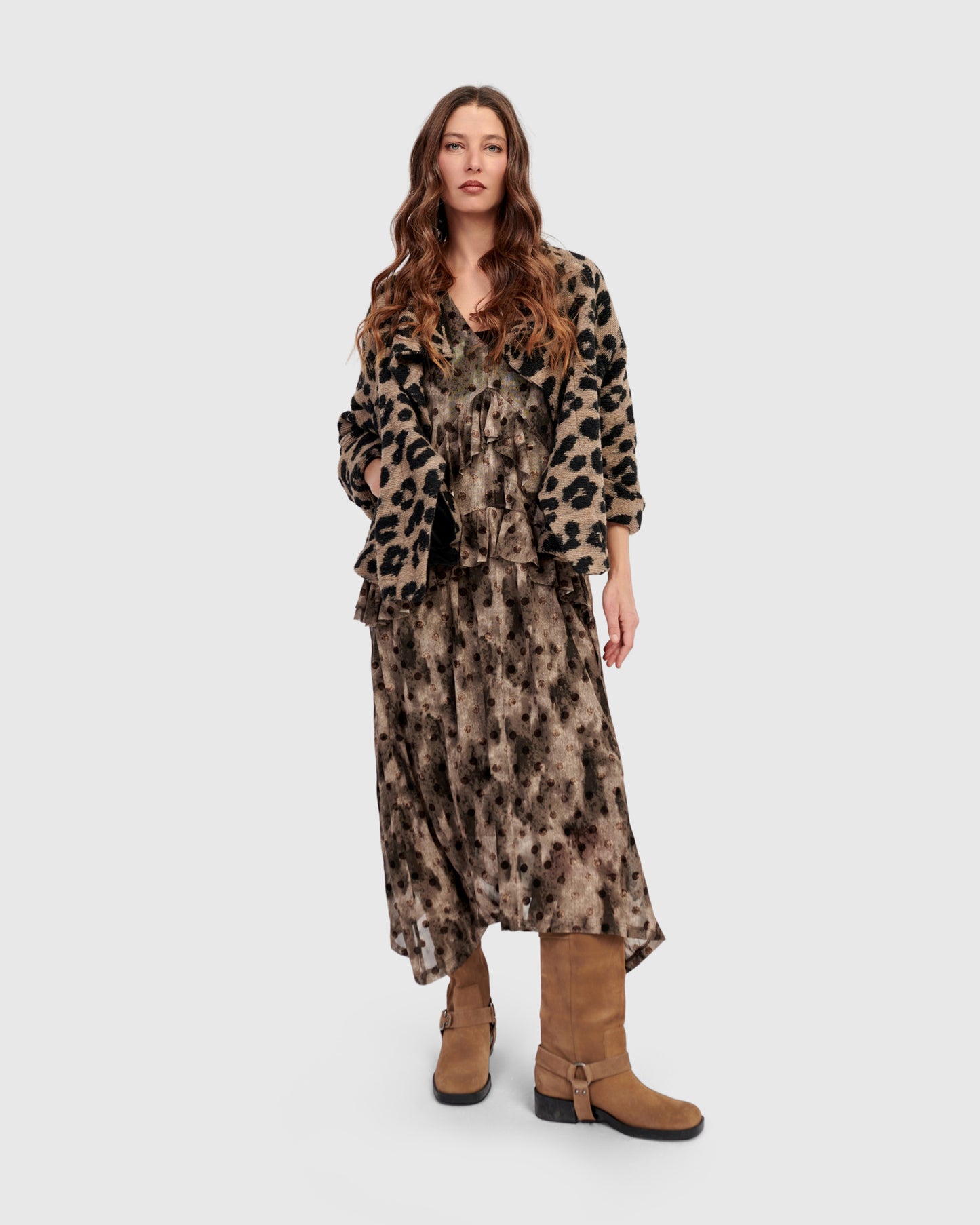 ז'קט חשוב לאופרד מנומר