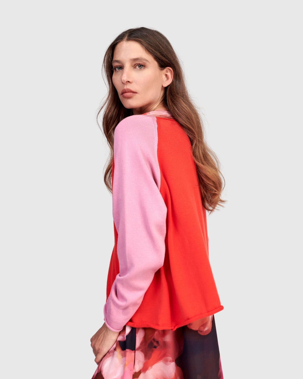 קרדיגן קולורבלוק מג'נטה