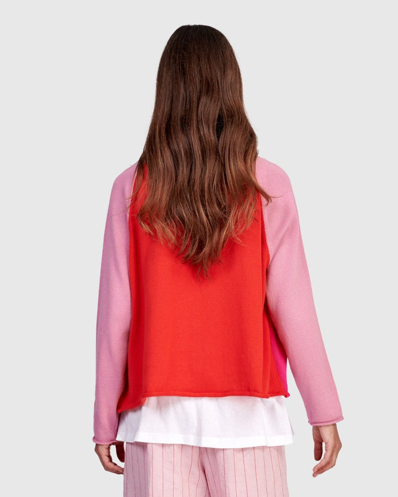 קרדיגן קולורבלוק מג'נטה