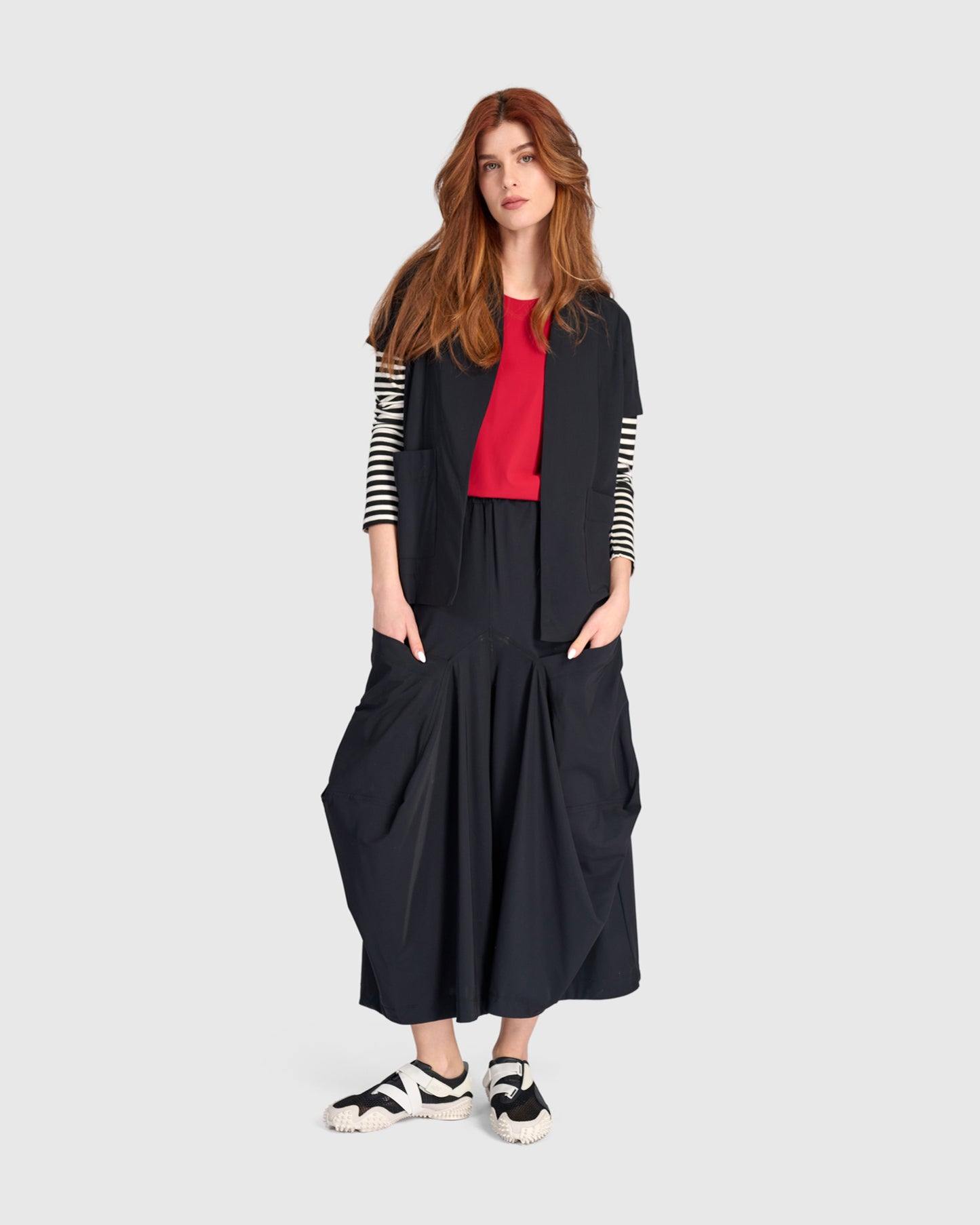 מכנסי טכנו הרמון שחור