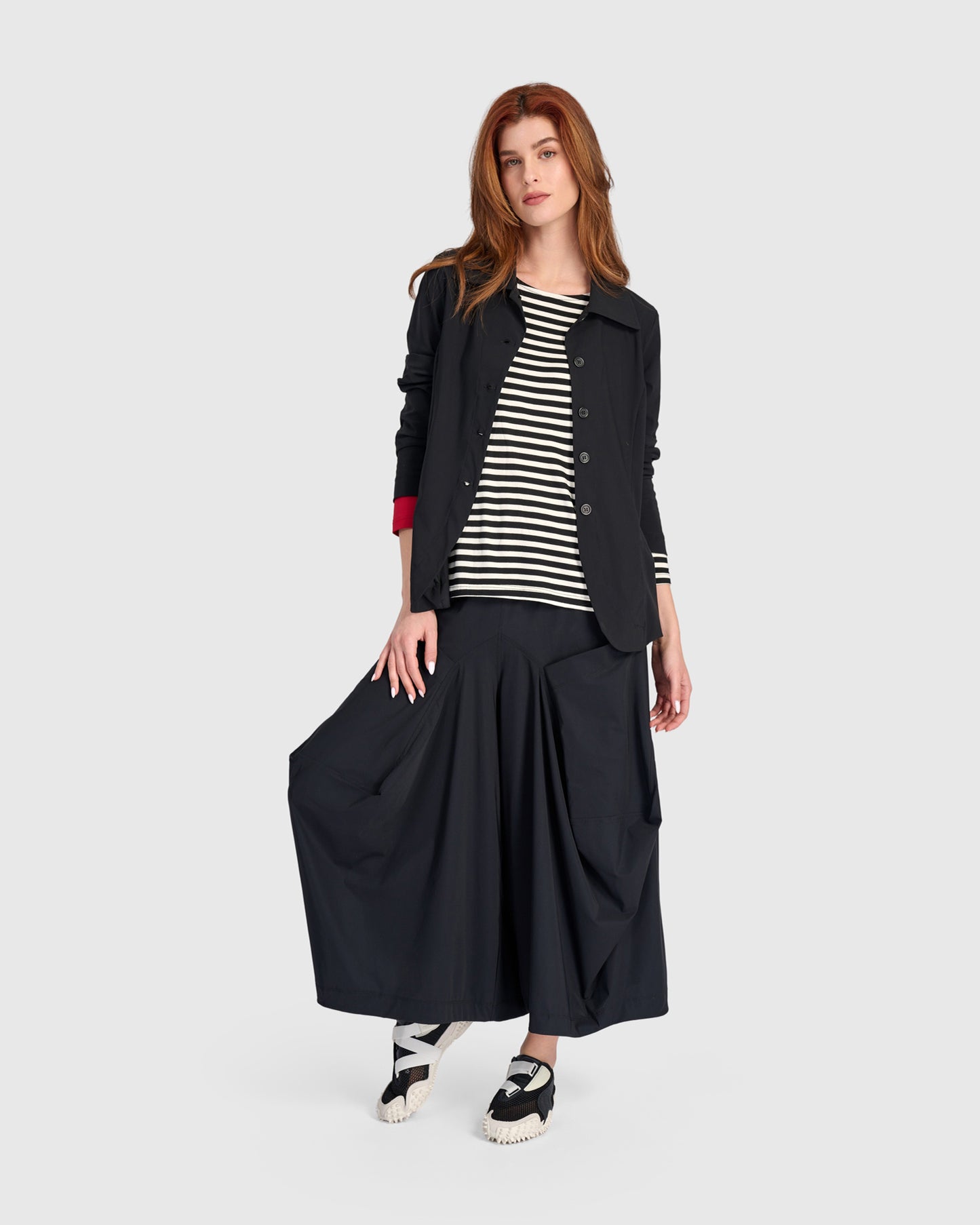 ז'קט טכנו קלאסי שחור