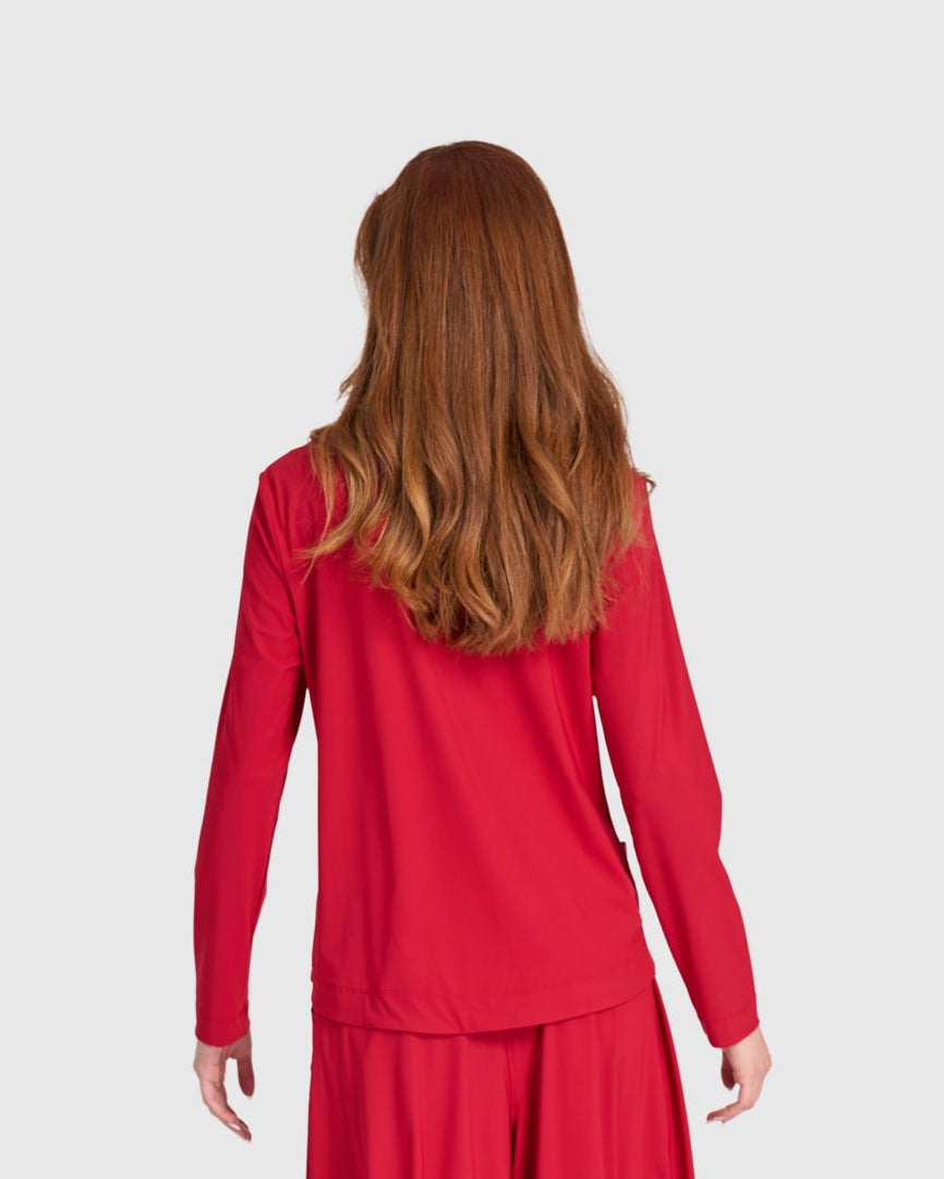 ז'קט טכנו קלאסי אדום