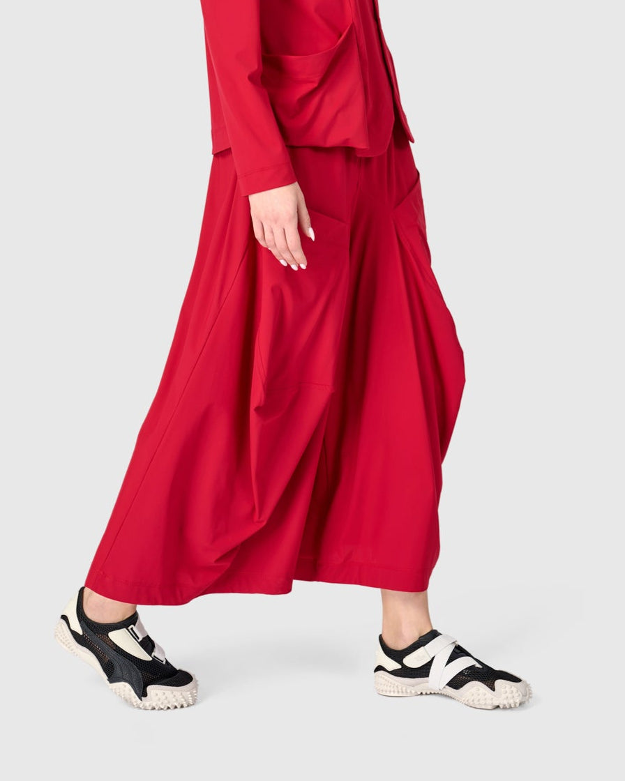 מכנסי טכנו הרמון אדום