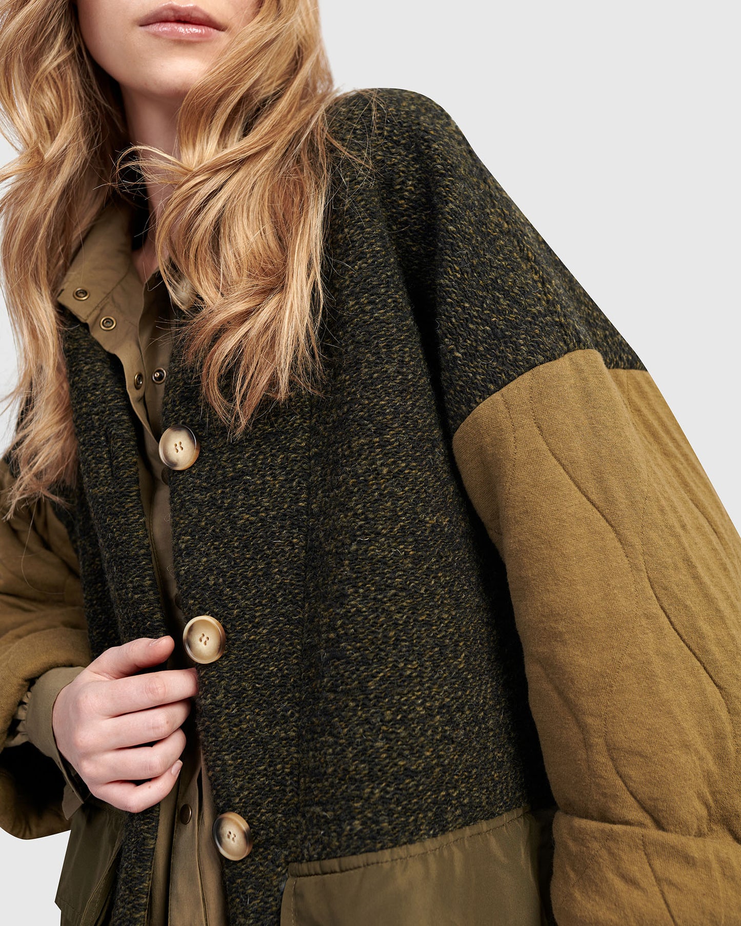 מעיל אורבן טוויד חאקי