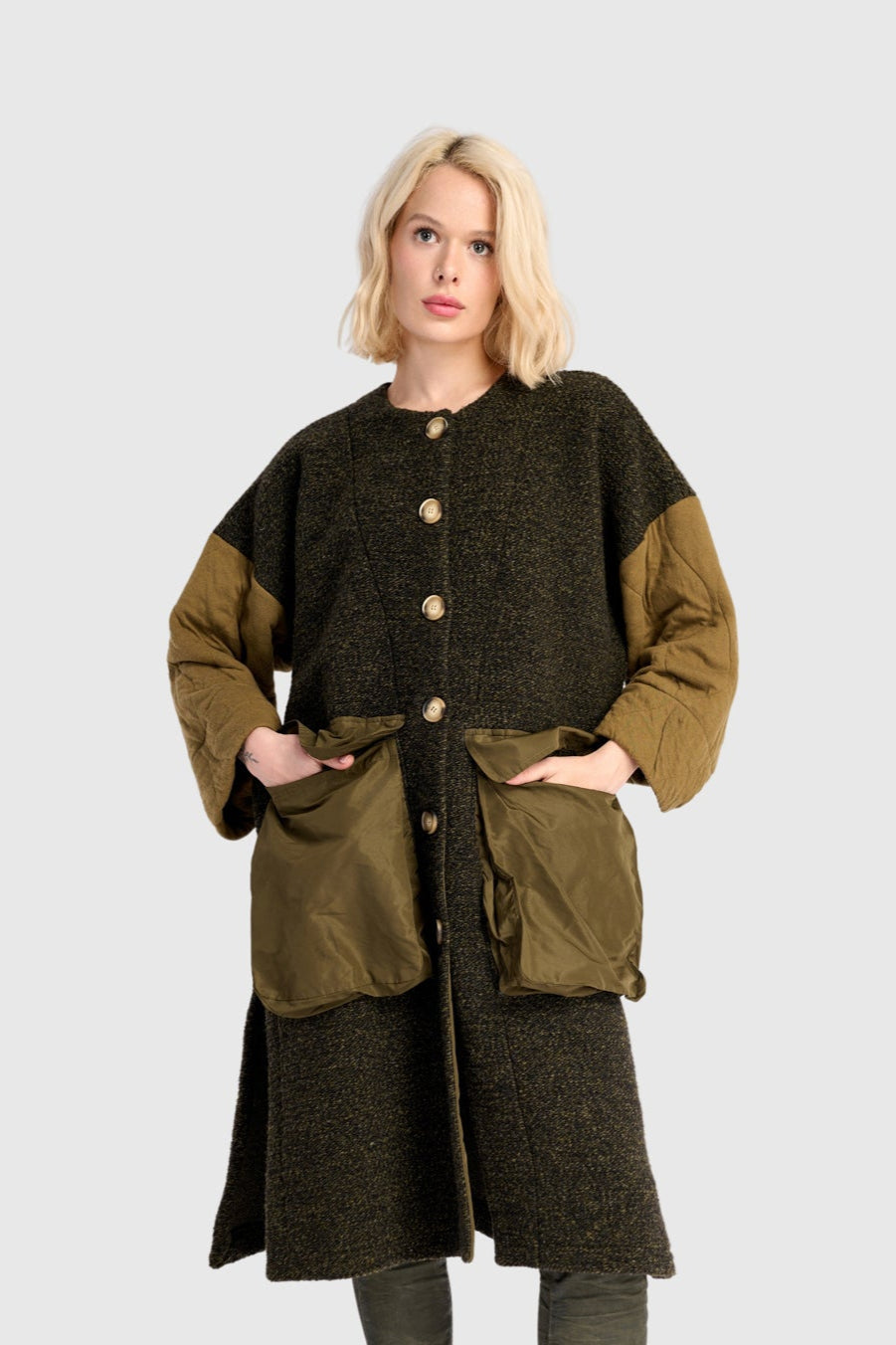 מעיל אורבן טוויד חאקי