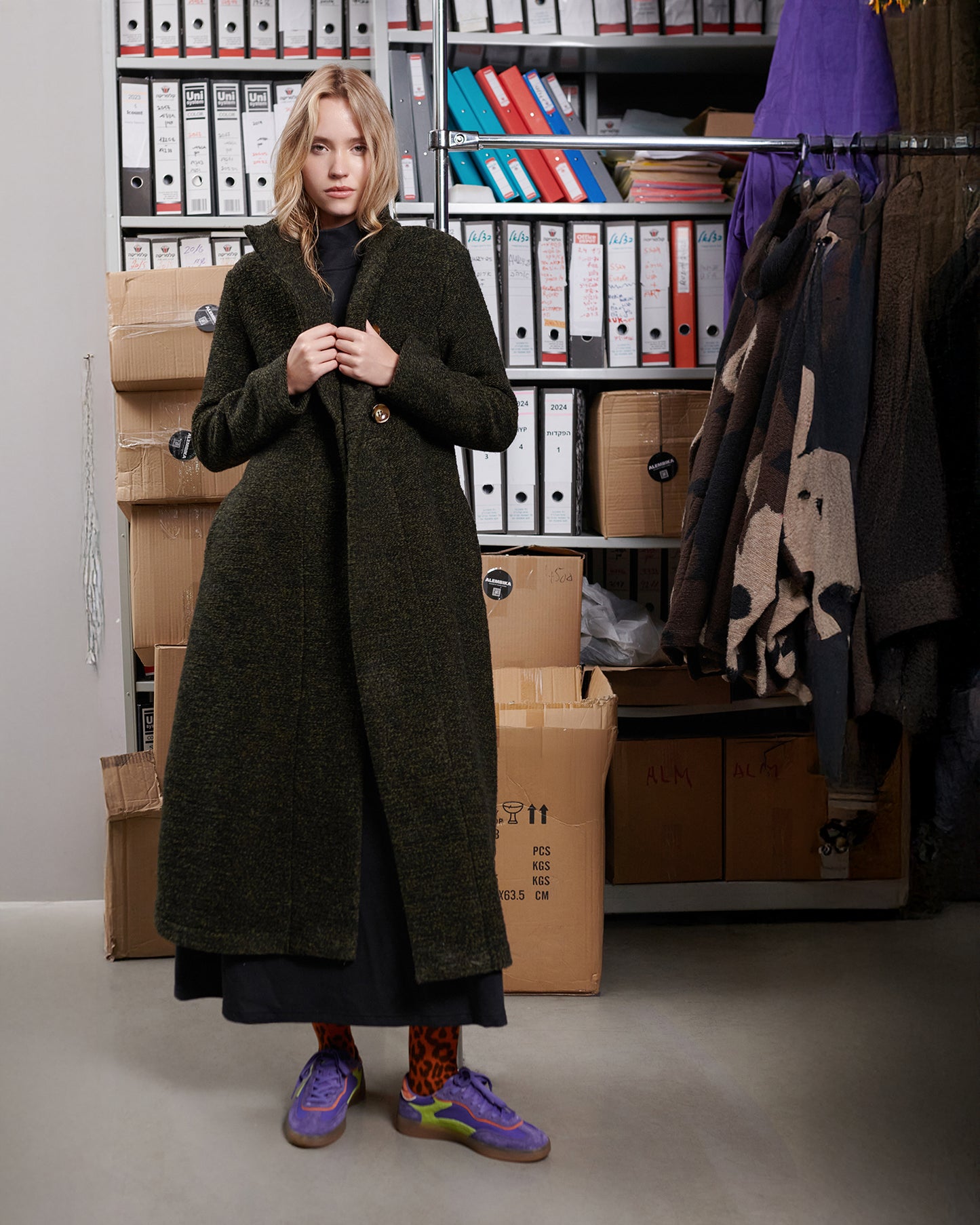 מעיל אורבן צרפתי חאקי