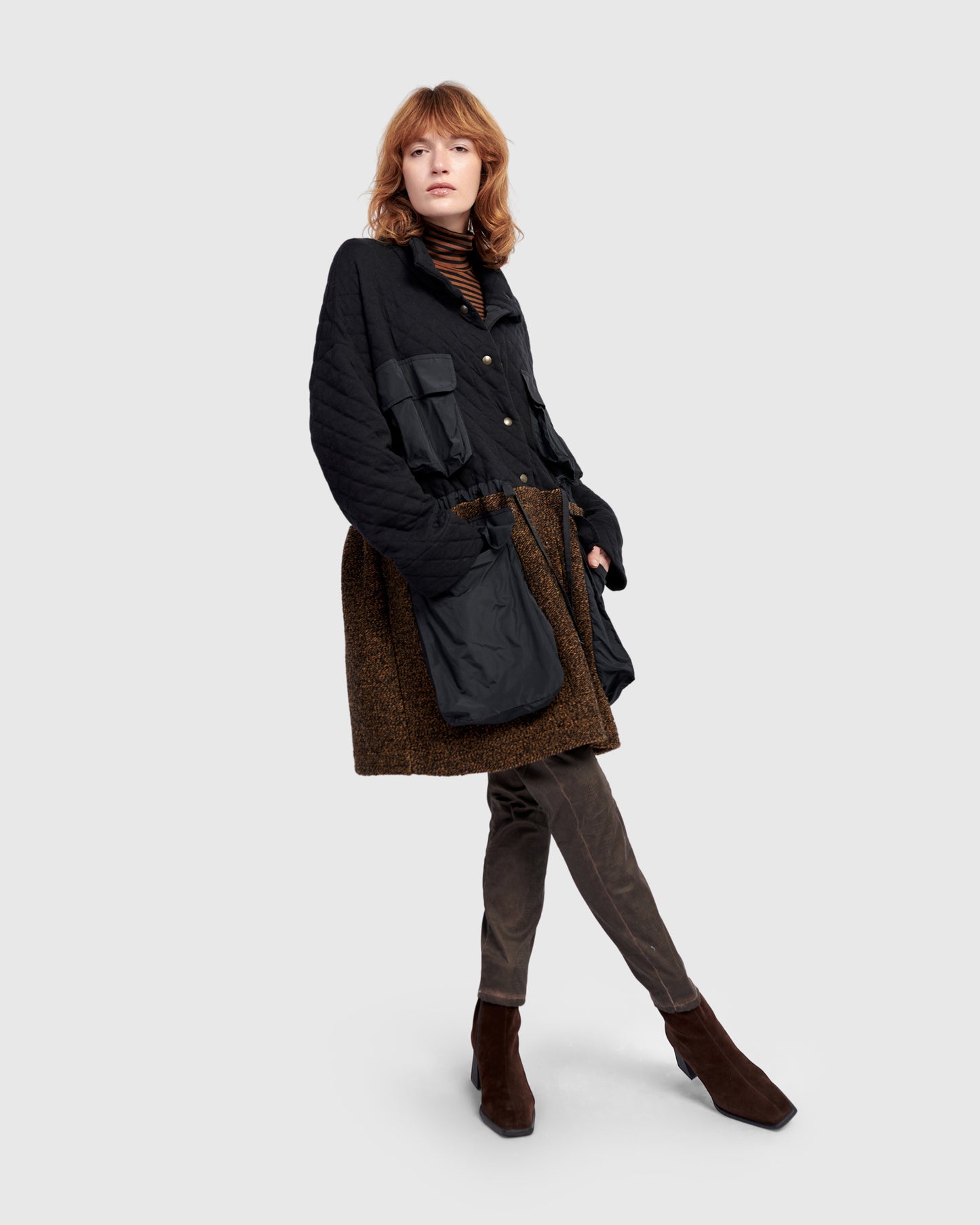 מעיל אורבן ספארי דבש