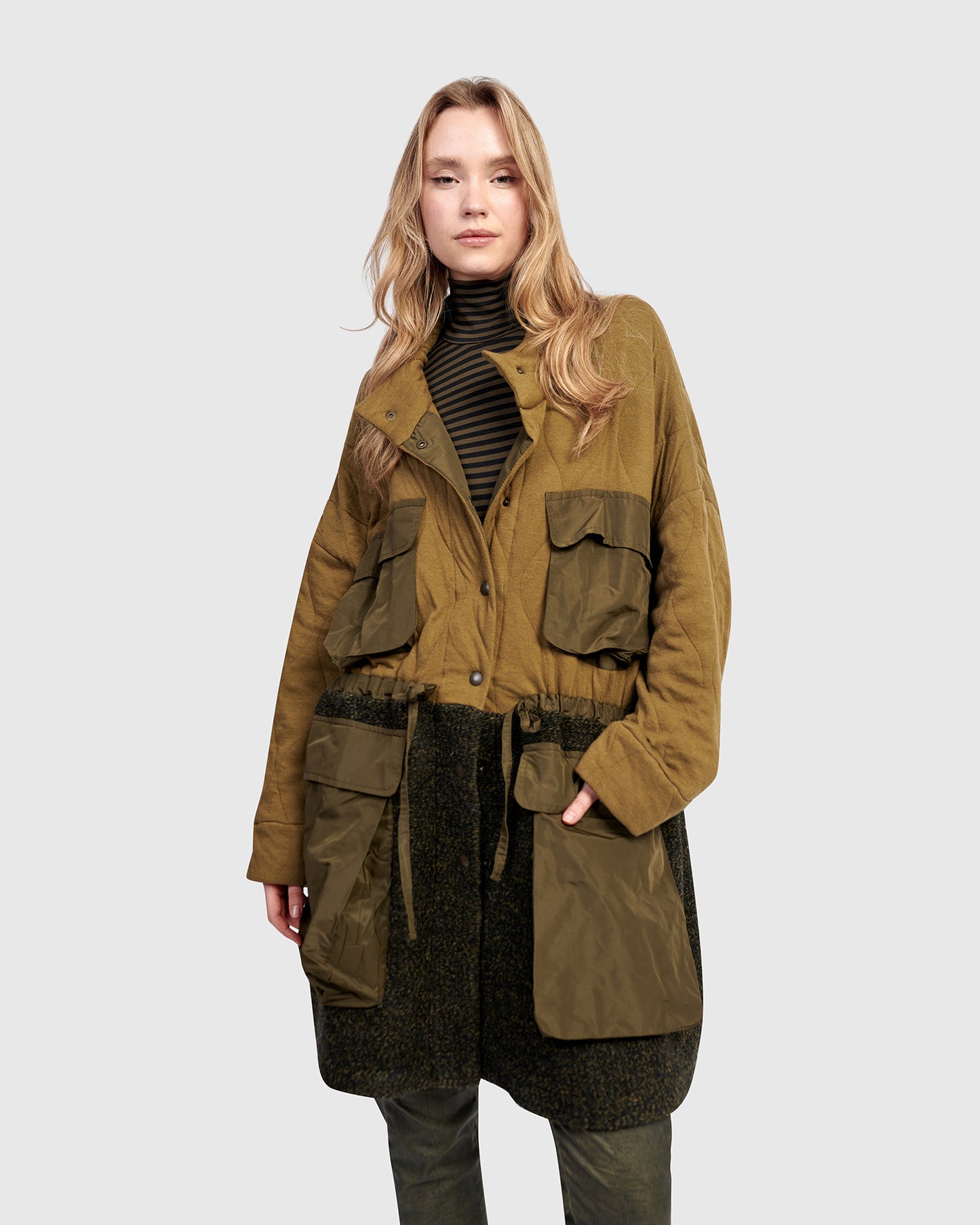 מעיל אורבן ספארי חאקי