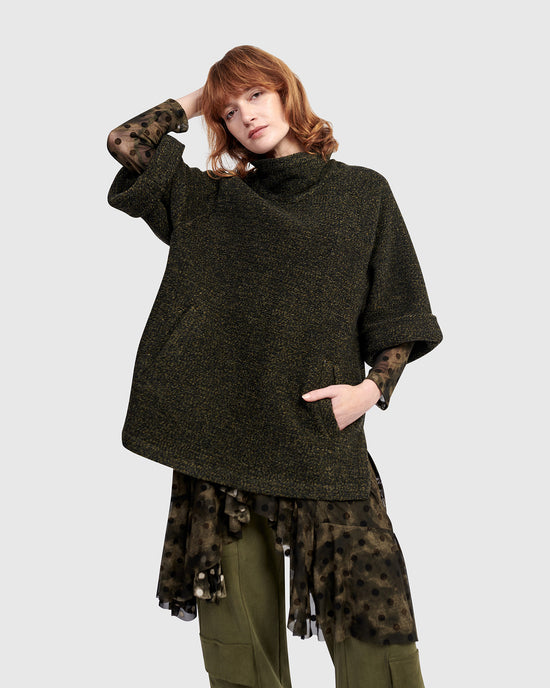 סווטשירט אורבן טוויד חאקי