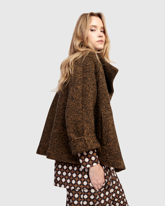 ז'קט אורבן טוויד חשוב דבש