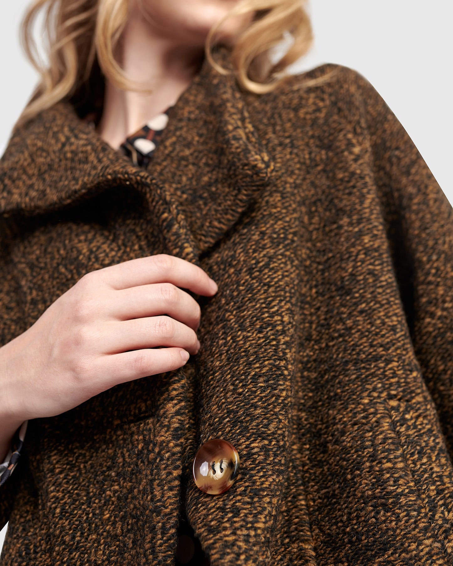 ז'קט אורבן טוויד חשוב דבש