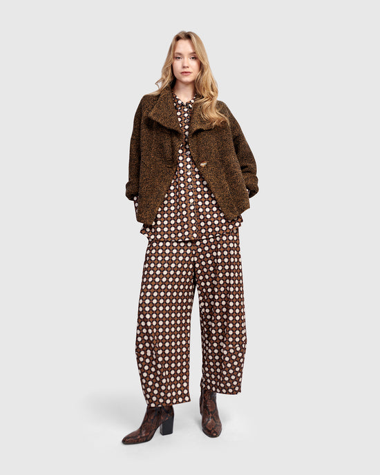 ז'קט אורבן טוויד חשוב דבש