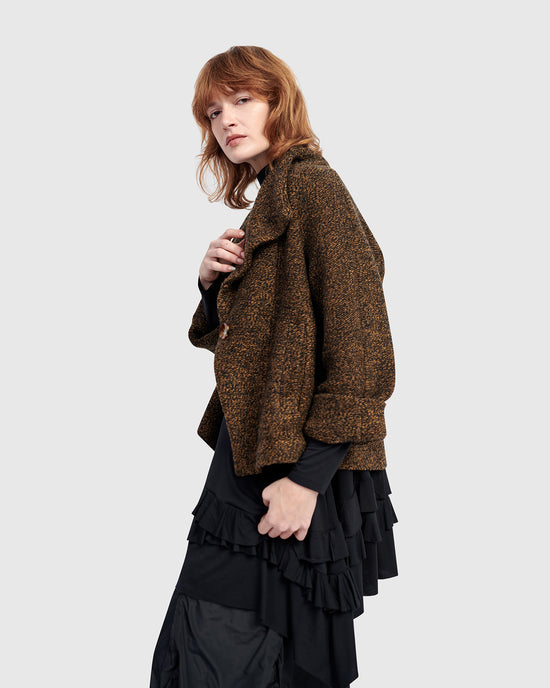 ז'קט אורבן טוויד חשוב דבש