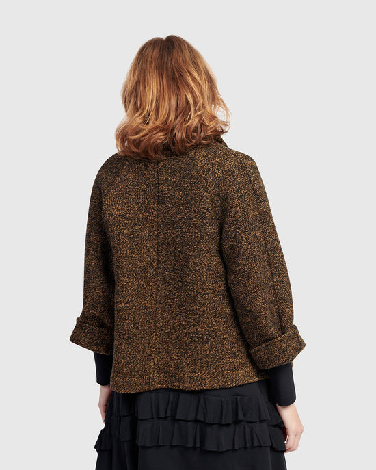 ז'קט אורבן טוויד חשוב דבש