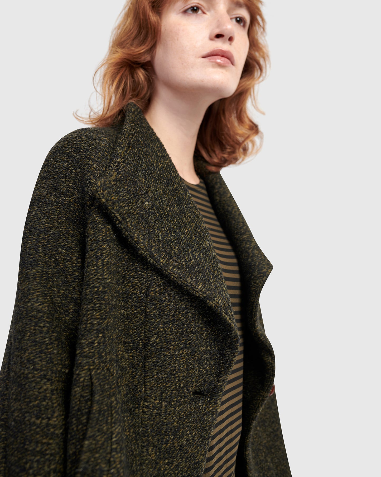 ז'קט אורבן טוויד חשוב חאקי