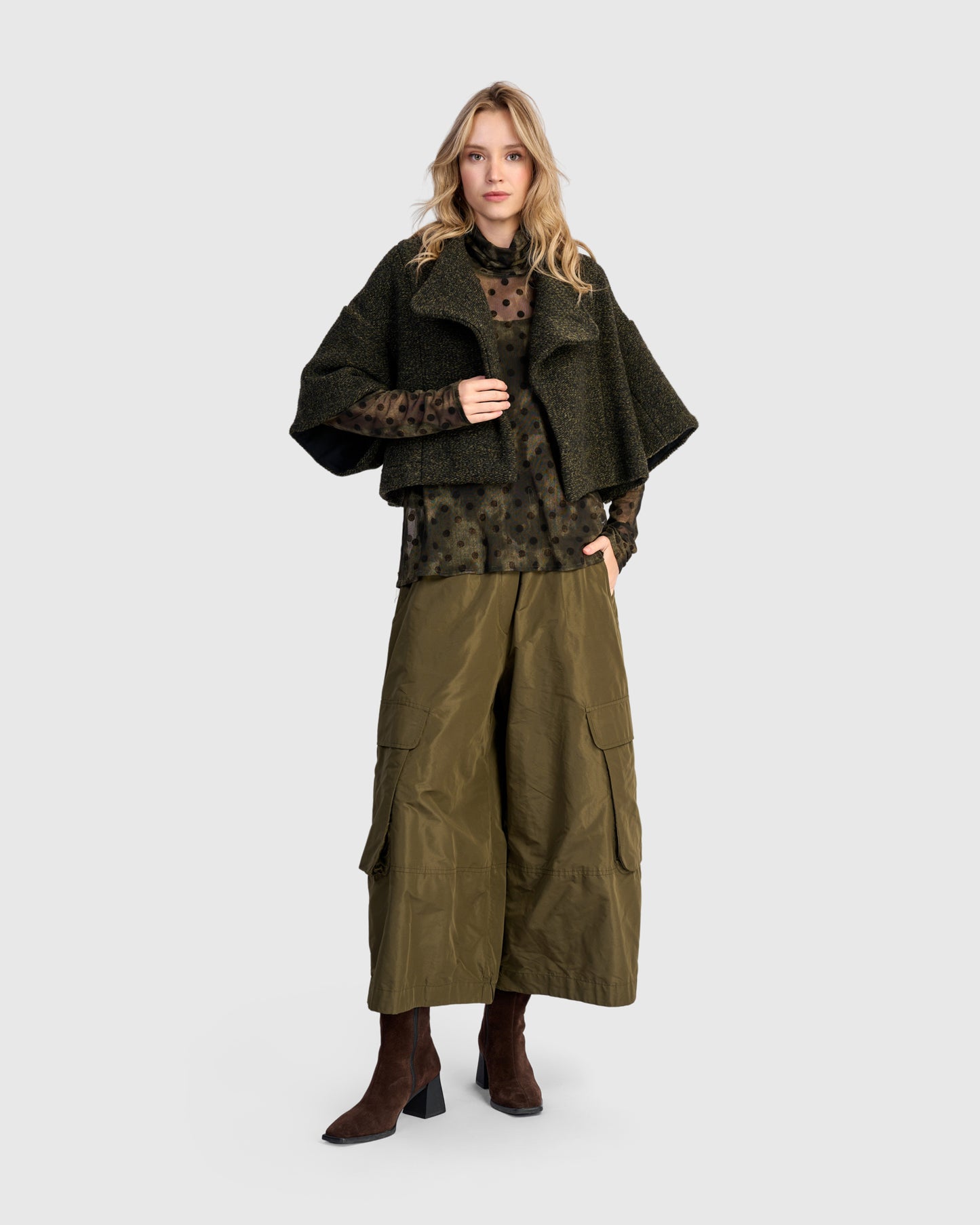 ז'קט אורבן קטנצ'יק חאקי