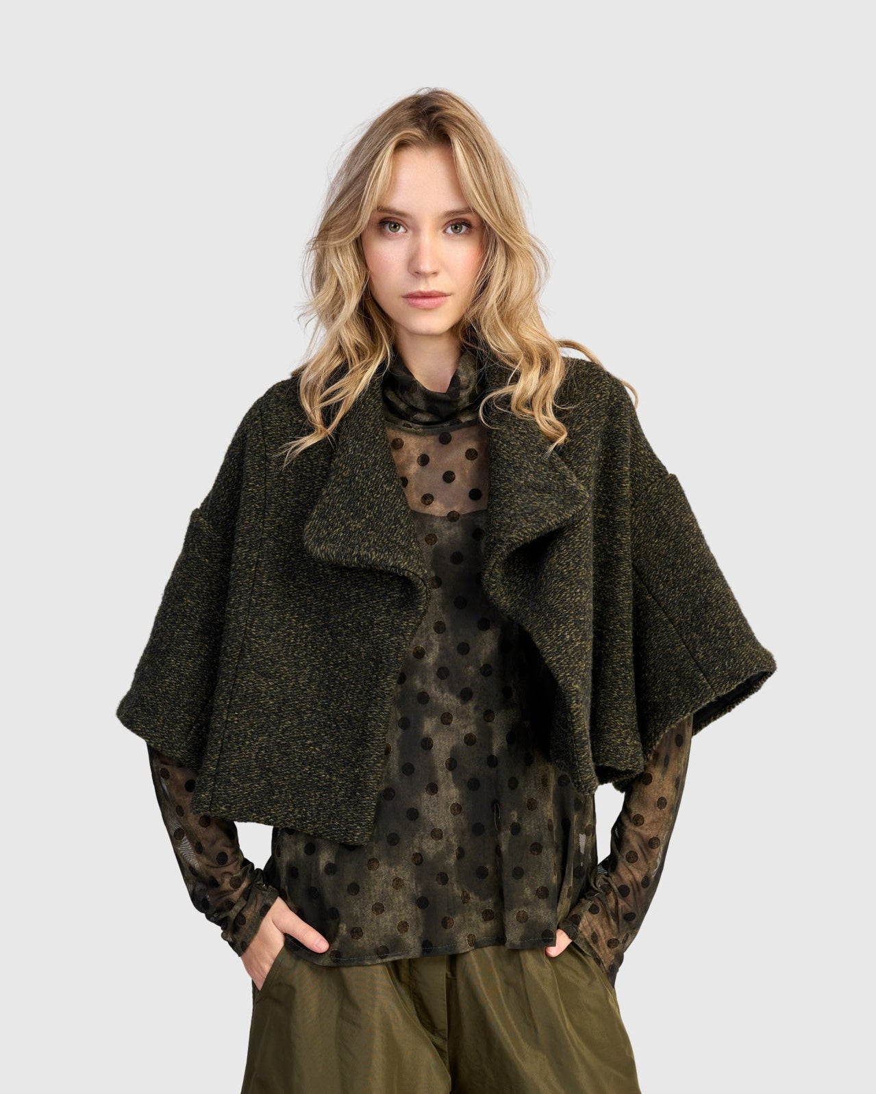 ז'קט אורבן קטנצ'יק חאקי