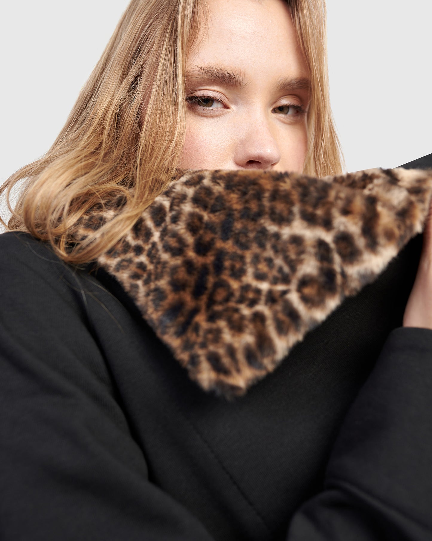 ז'קט אורבן צווארון פרווה