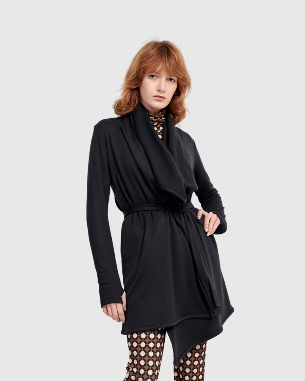 ז'קט אורבן לונגי שחור