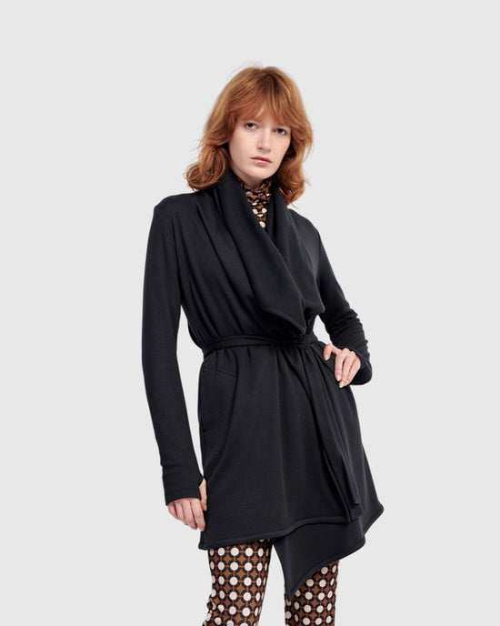 ז'קט אורבן לונגי שחור