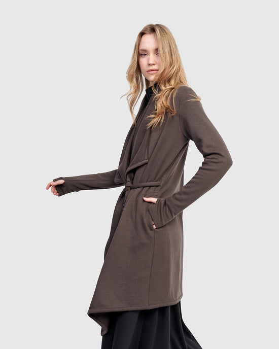 ז'קט אורבן לונגי מוקה