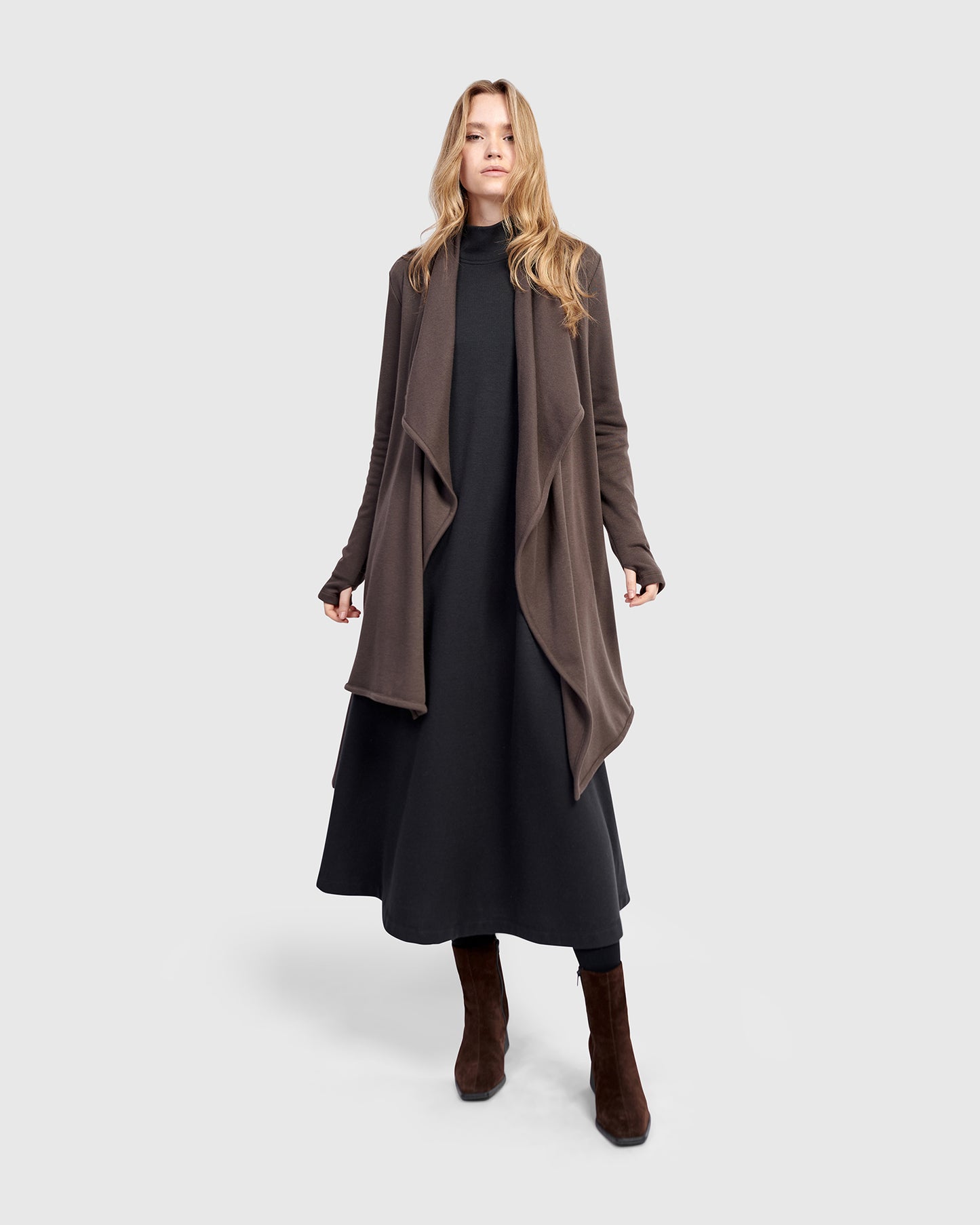 ז'קט אורבן לונגי מוקה