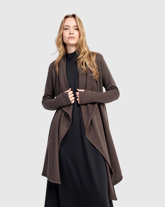 ז'קט אורבן לונגי מוקה