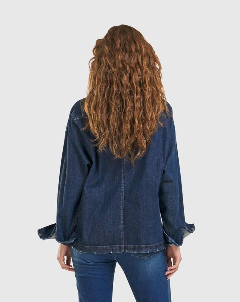 
            
                להעלות תמונה לגלריית צפיה, חולצת מלחים ג&amp;#39;ינס כחול
            
        