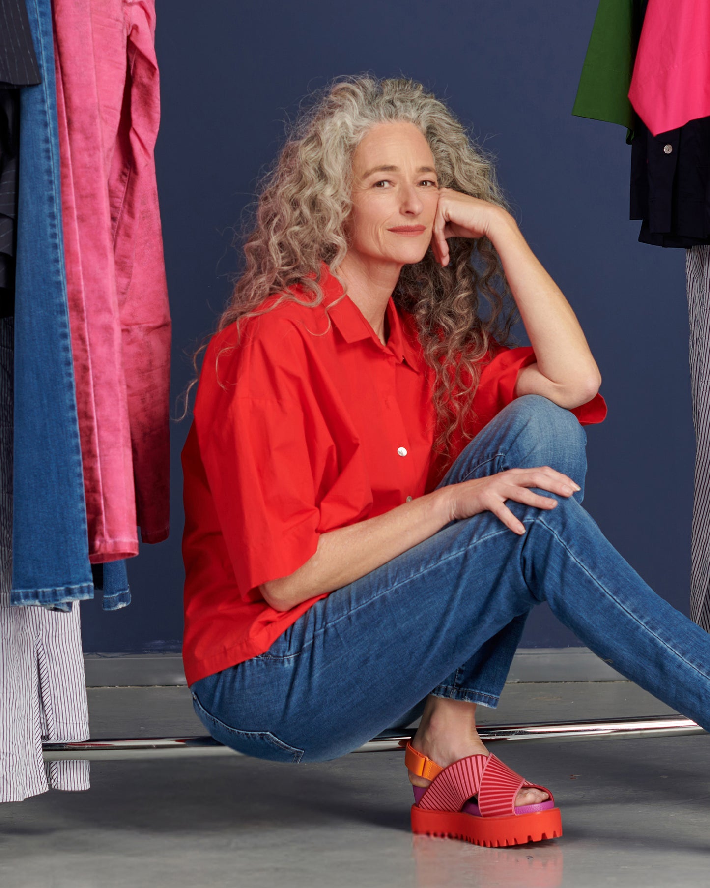 חולצה אורבן וולנים אדומה