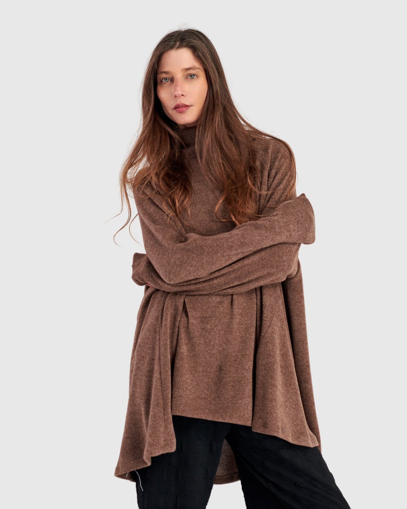 טוניקה פורצת גולף חורפית חומה