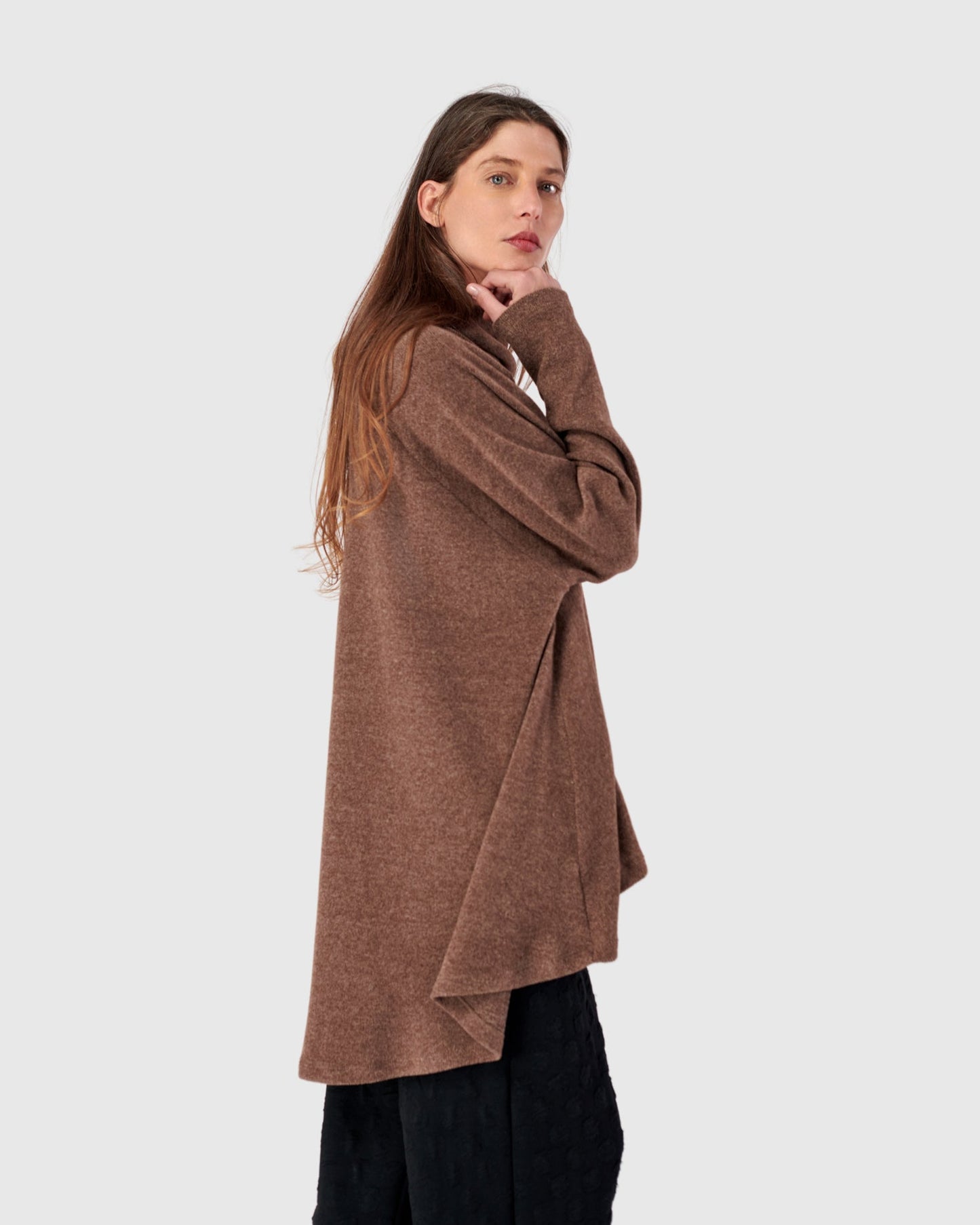 טוניקה פורצת גולף חורפית חומה