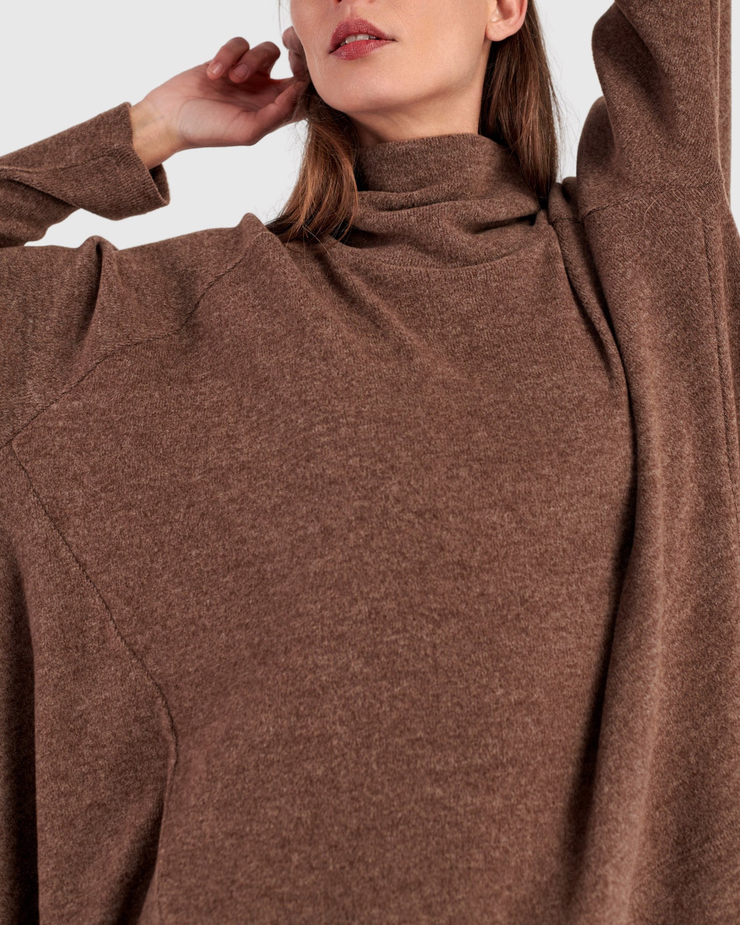 טוניקה פורצת גולף חורפית חומה