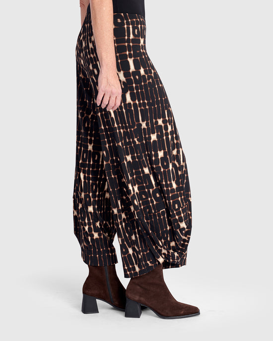 מכנסי פונטו מודפסים