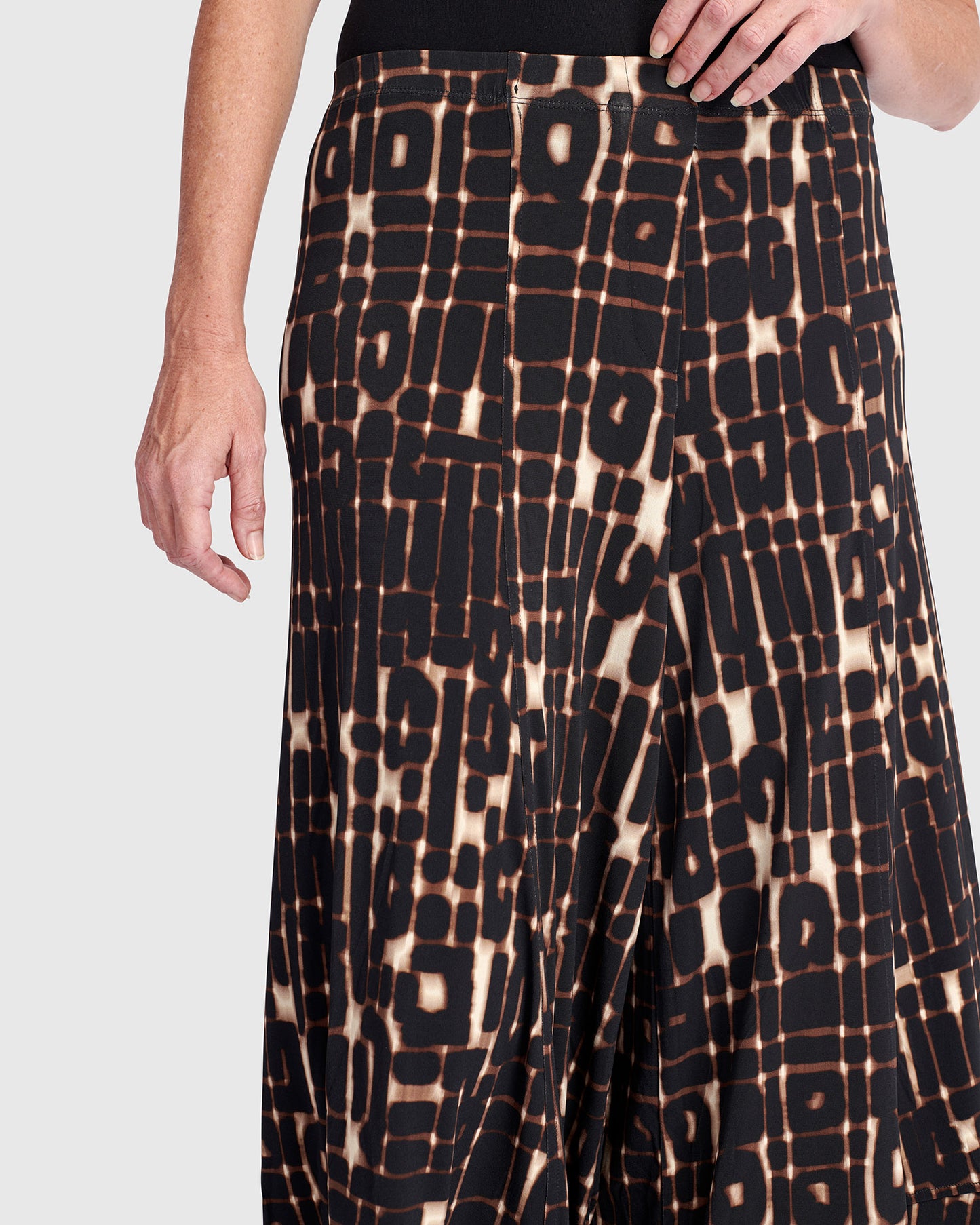 מכנסי פונטו מודפסים