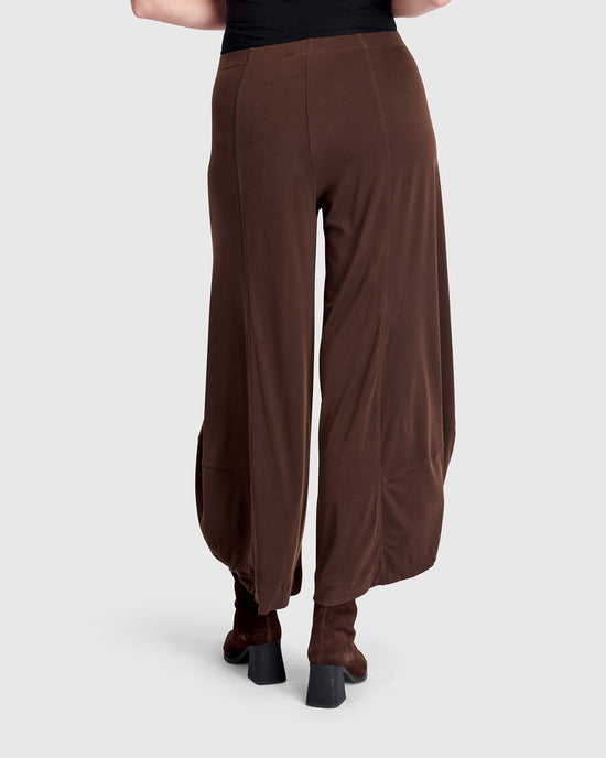 מכנסי פונטו חום