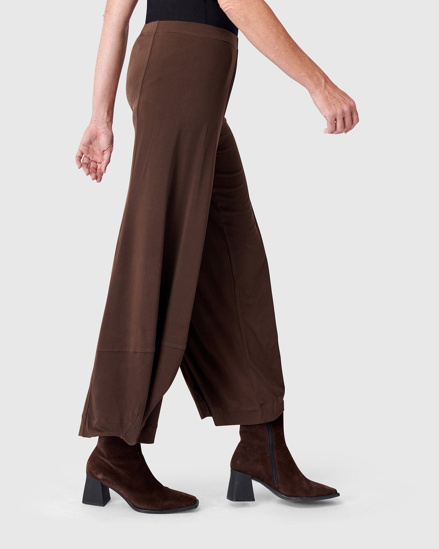 מכנסי פונטו חום