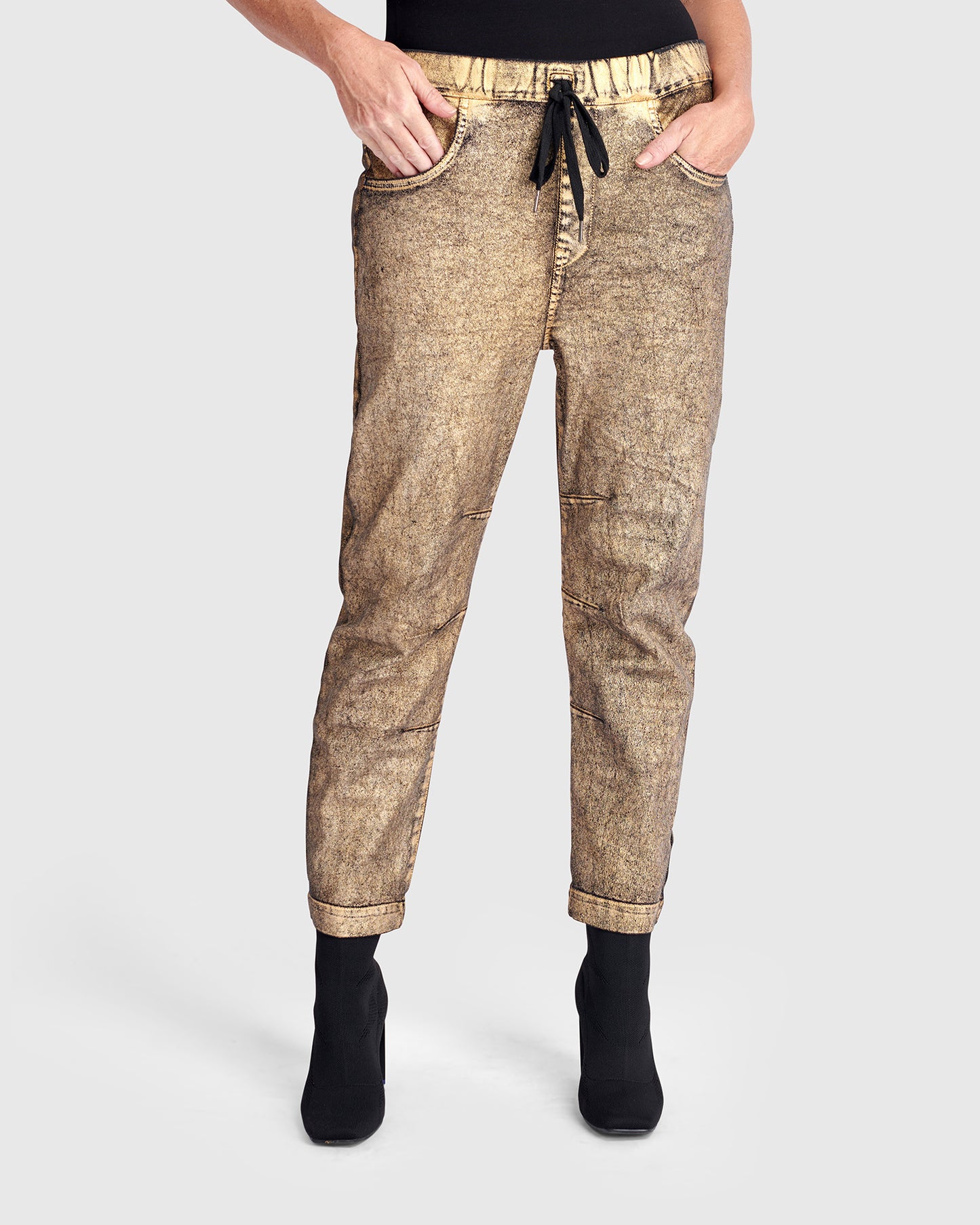 מכנסי גירלפרנד זהב