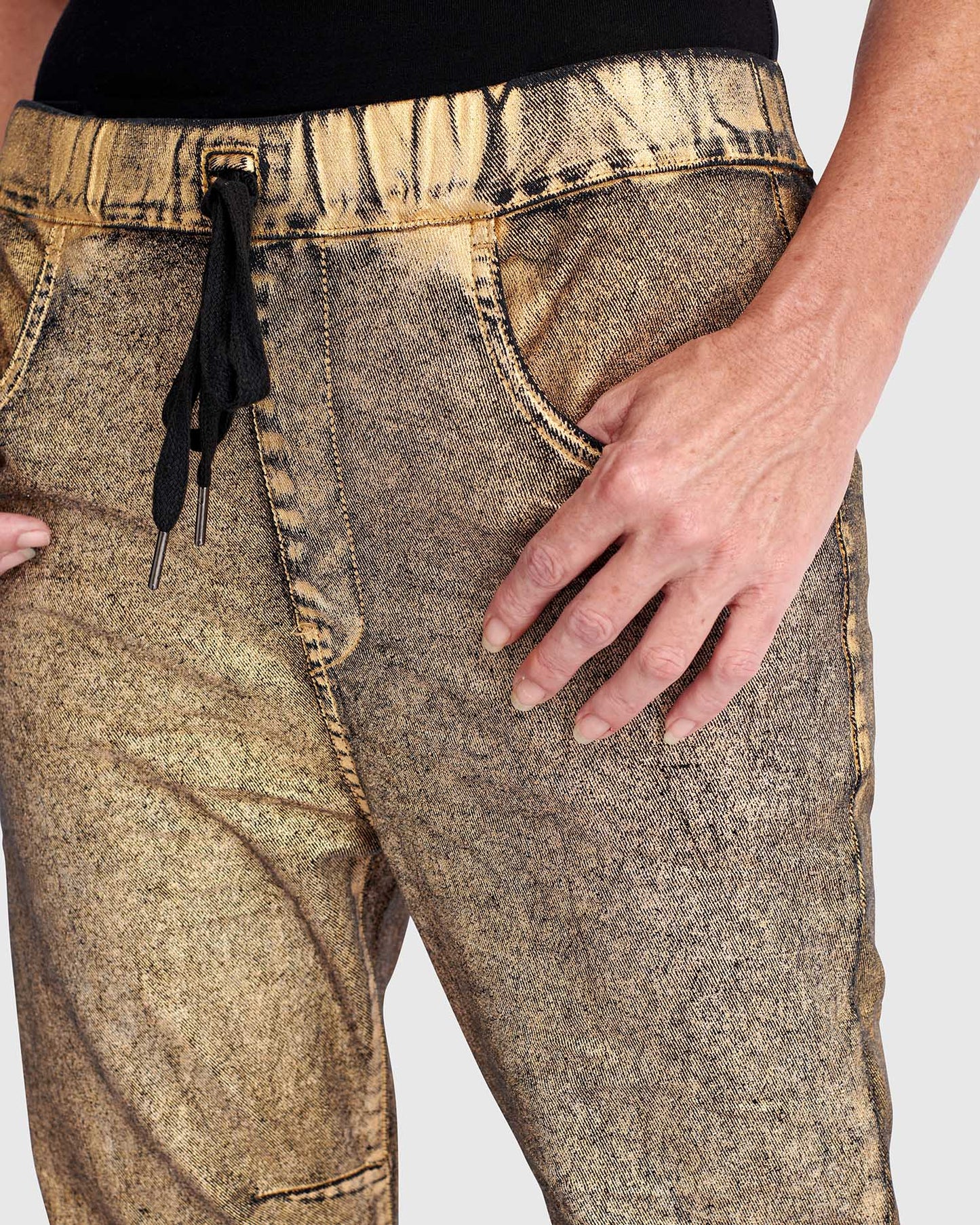 מכנסי גירלפרנד זהב