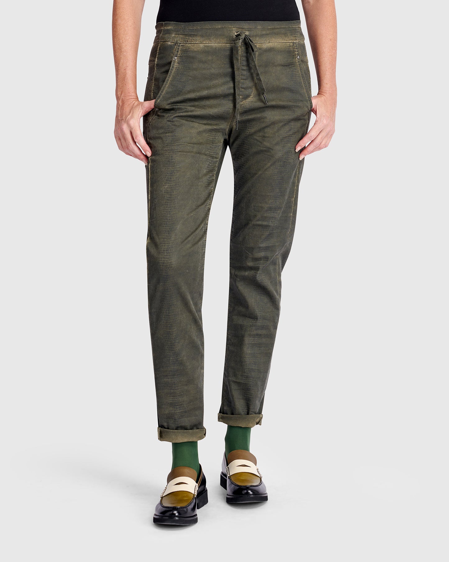 מכנסי גריי ירוק