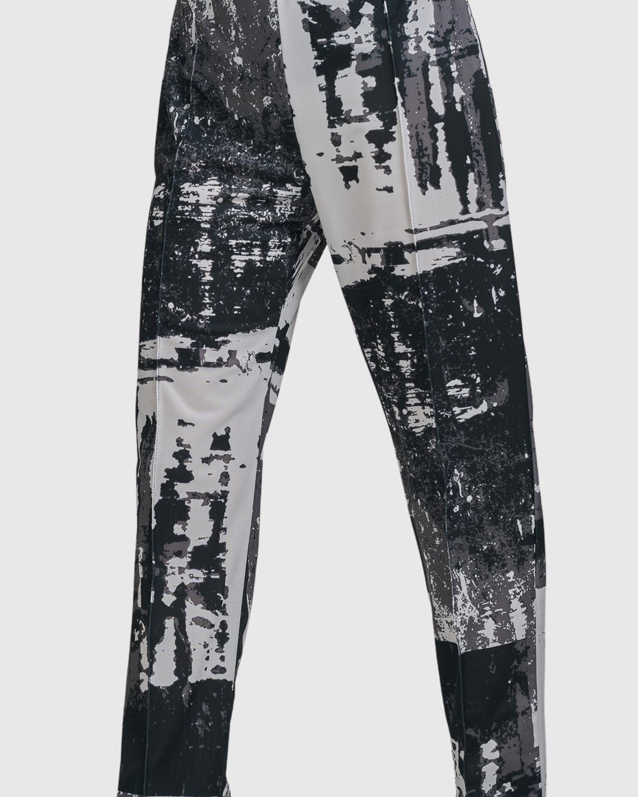 מכנסי מרילו טכנו מודפסים