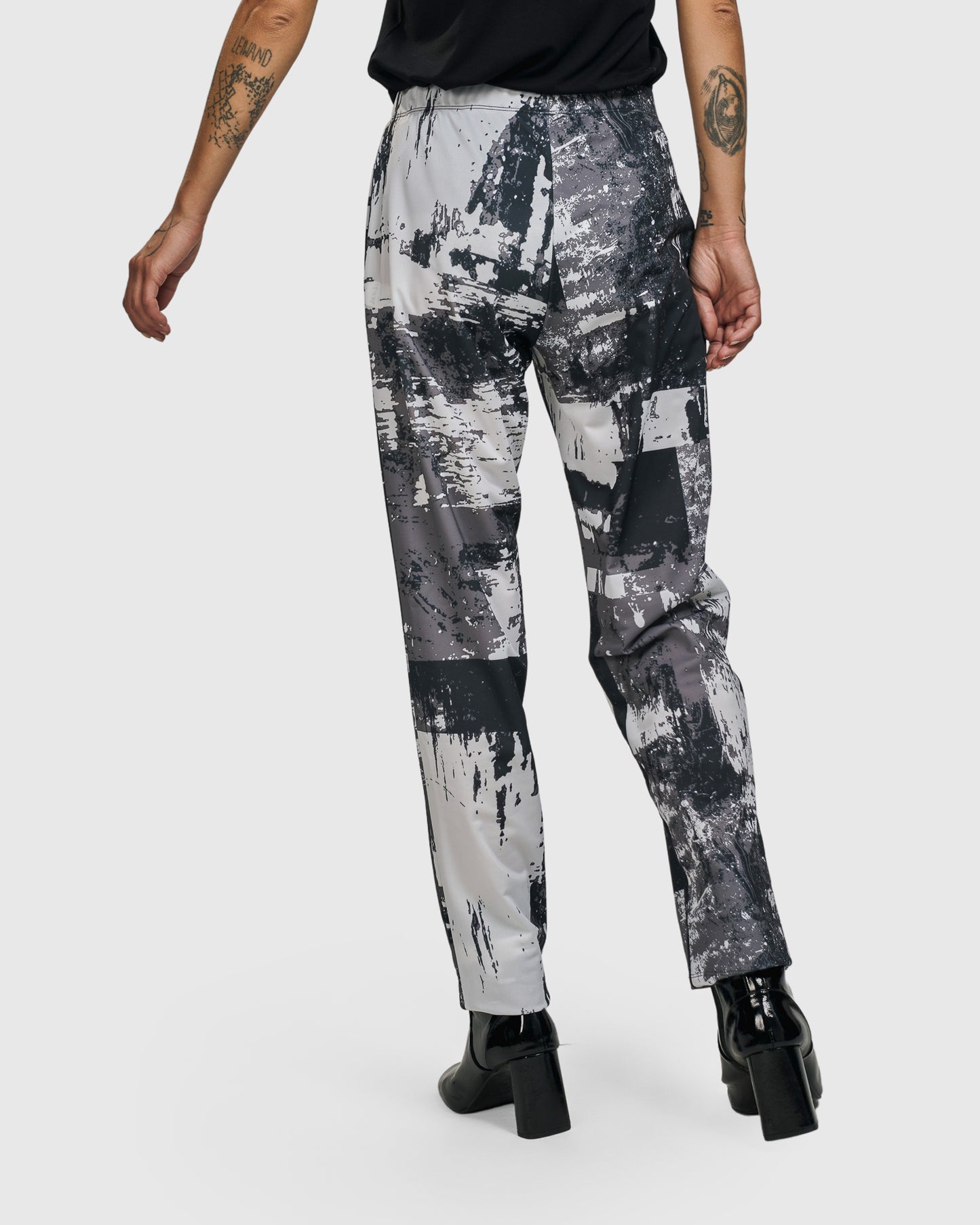 מכנסי מרילו טכנו מודפסים