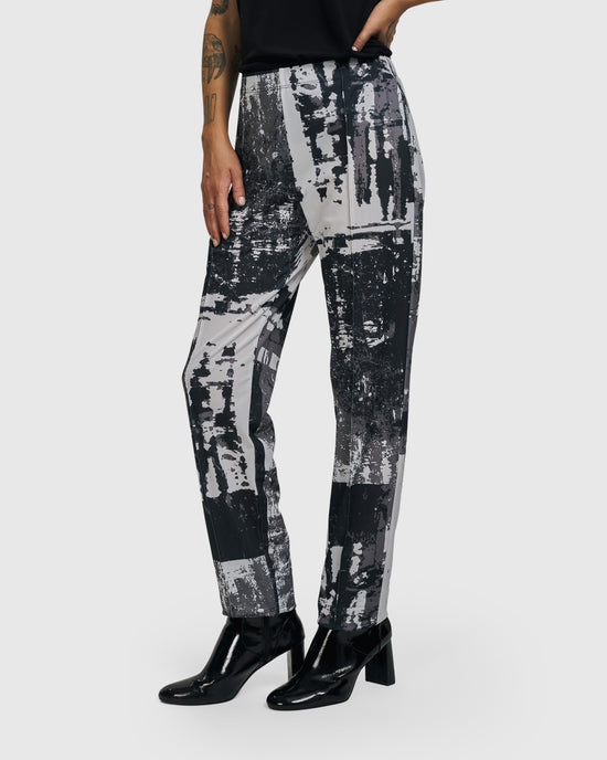 מכנסי מרילו טכנו מודפסים